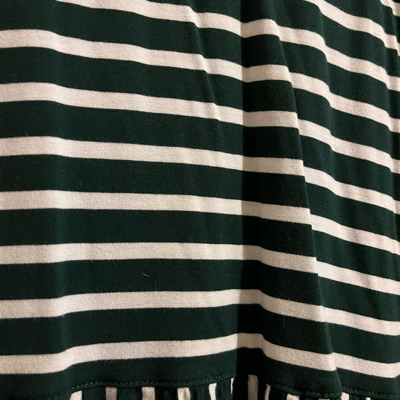 Green Old Navy peplum long sleeve tee - Picture 3 of 6